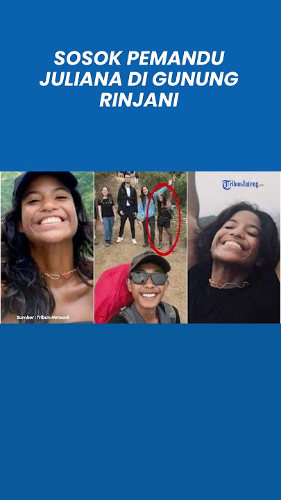 Sosok Pemandu Tinggalkan Juliana Sebelum Tewas Terperosok di Gunung Rinjani Dibayar Rp 2,5 Juta