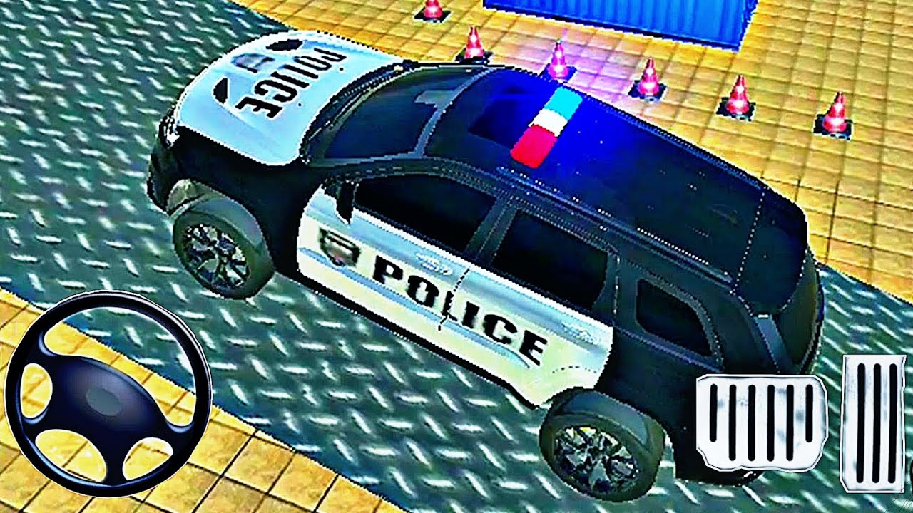 Police Car Parking Simulator #7 - GT Jeep Impossible Stunt Parking: Police Games - Android Gameplay