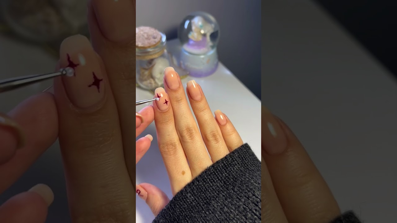 Ribbon Nails 🎀❤️ 