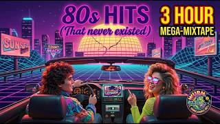 The Ultimate 3 hour 80's Synthwave mixtape | 50 unreleased retro tracks | Wurm 87.3 radio mixtape