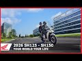 2026 SH125 Scooter Honda Motorcycles Your World Your Life 