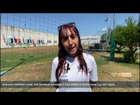 WIN:WIN SUMMER CAMP, 250 BAMBINI IMPEGNATI TRA SPORT E ISTRUZIONE | 23/07/2022