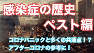 【感染症の歴史】コロナパニックと共通点あり！？歴史上の恐怖のペスト大流行について解説！！パンデミックが起きやすい時代とは！？