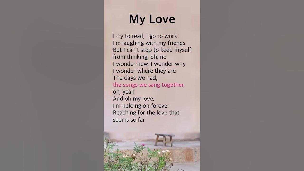 My Love [3] | Westlife