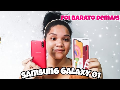 Samsung Galaxy A01 umboxing