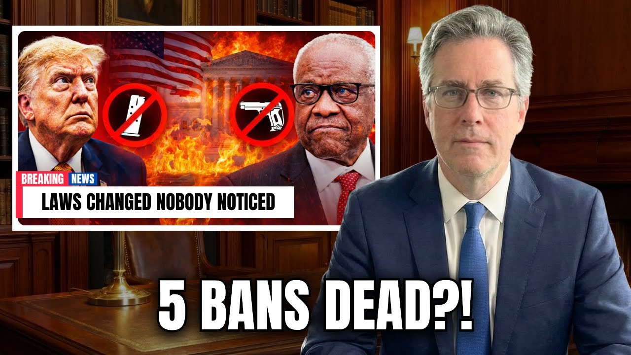 Supreme Court’s "Silent" Ruling: 5 State Gun Bans That Might Be Unconstitutional Overnight.