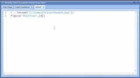 Matlab Toobox & File/Folder Path AutoCompletion