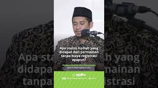 HUKUM HADIAH DARI PERMAINAN