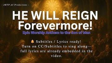 He Will Reign Forevermore! | Epic Worship Anthem to the Son of Man