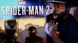 MARVEL'S SPIDER-MAN 2 GAMEPLAY REVEAL TRAILER REACTION!