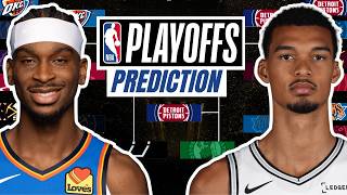 FULL 2026 NBA Playoffs Predictions - Projected SEEDINGS and MATCHUPS