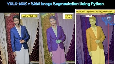 YOLO-NAS + SAM Image Segmentation Using Python