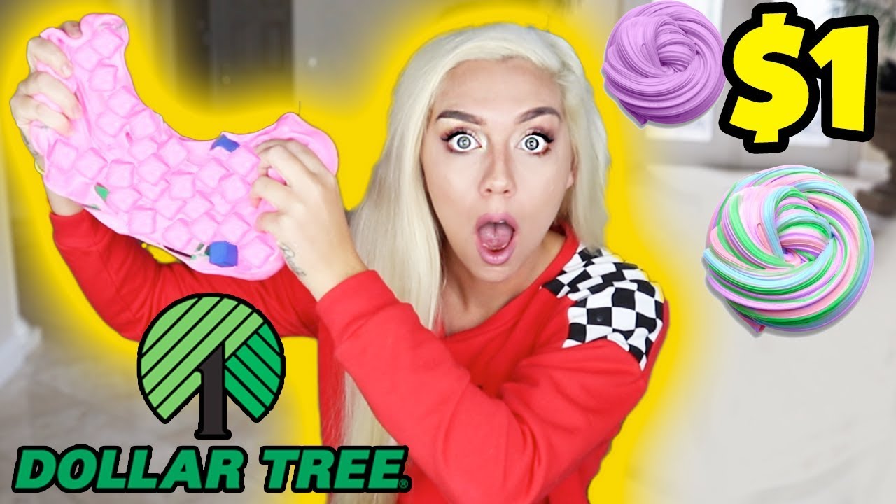 DOLLAR TREE SLIME CHALLENGE! How To Make Slime with $1 Ingriedients! CHEAP SATISFYING SLIME family friendly resorts