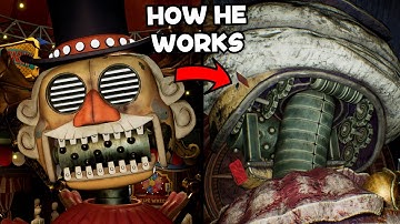 FNAF: SOTM Big Top & Destroyed Big Top Models Up Close Analysis (Hidden Details)