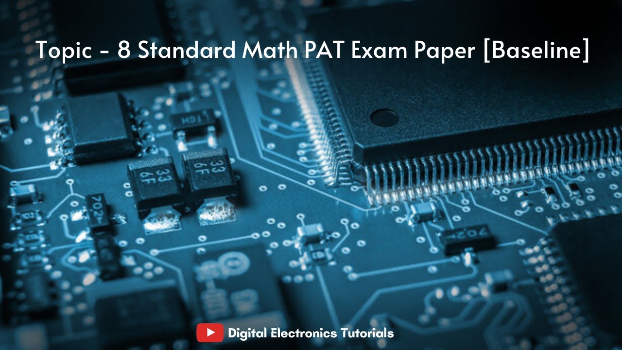 8 Standard Math PAT Exam Paper [Baseline] 2024-2025 || 100% Real ...