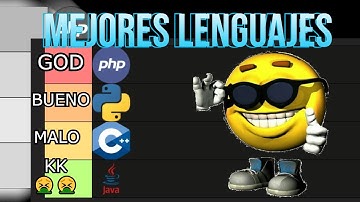 Tier List de mejores Lenguajes de Programación en 2025