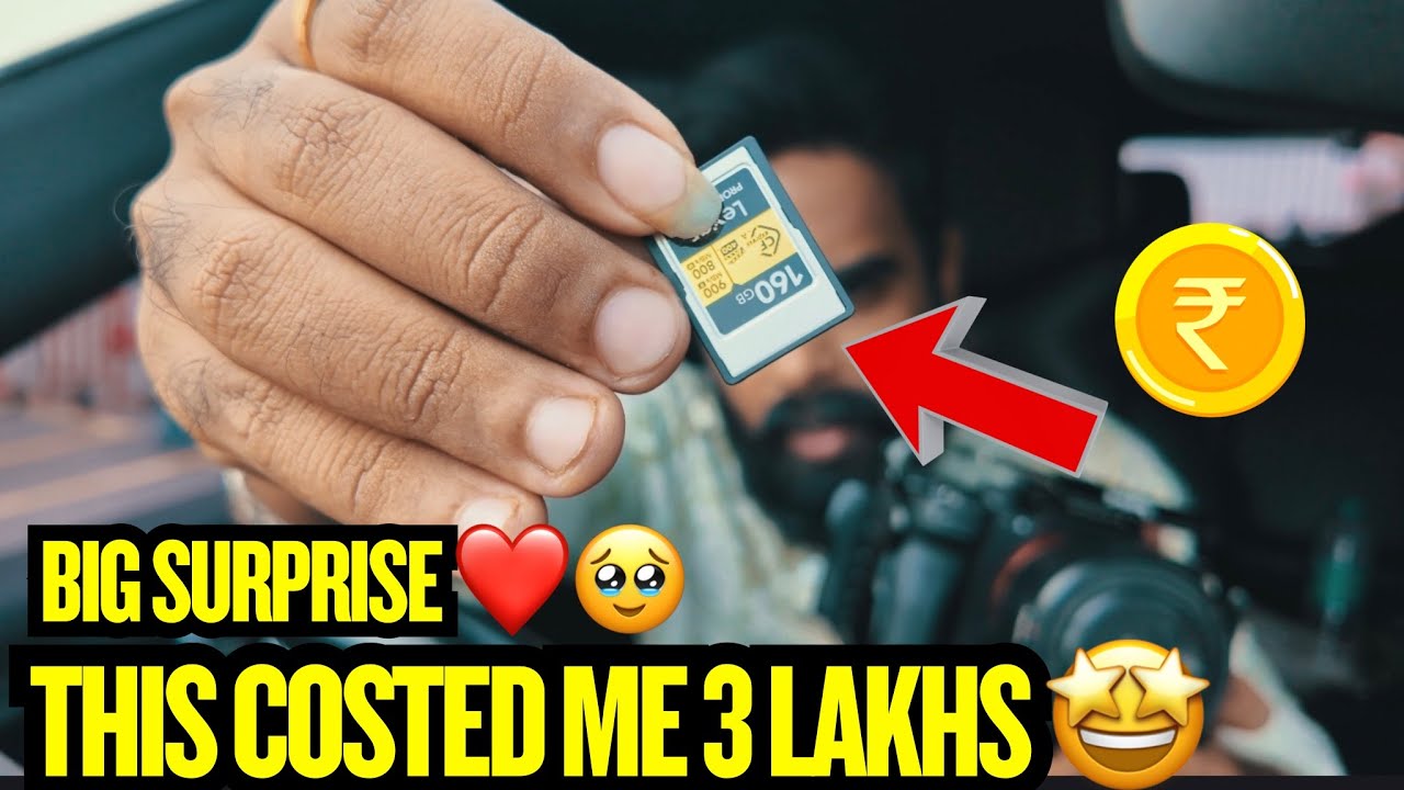 Cinema Camera வாங்கிட்டேன் 🥹🙏🏻: I Spent 3,00,000 Rs (3 Lakhs) To Buy This 🤩 | Enowaytion Plus