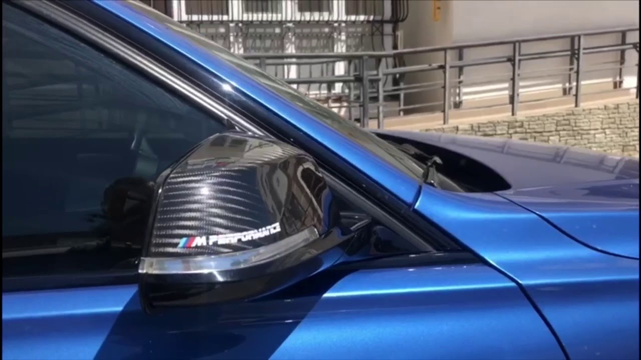 Складывание зеркал bmw f30