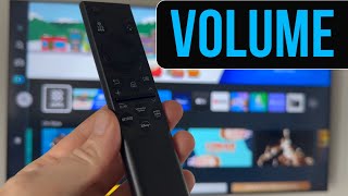 How to Control the Volume on Samsung TV | Smart TV 2024