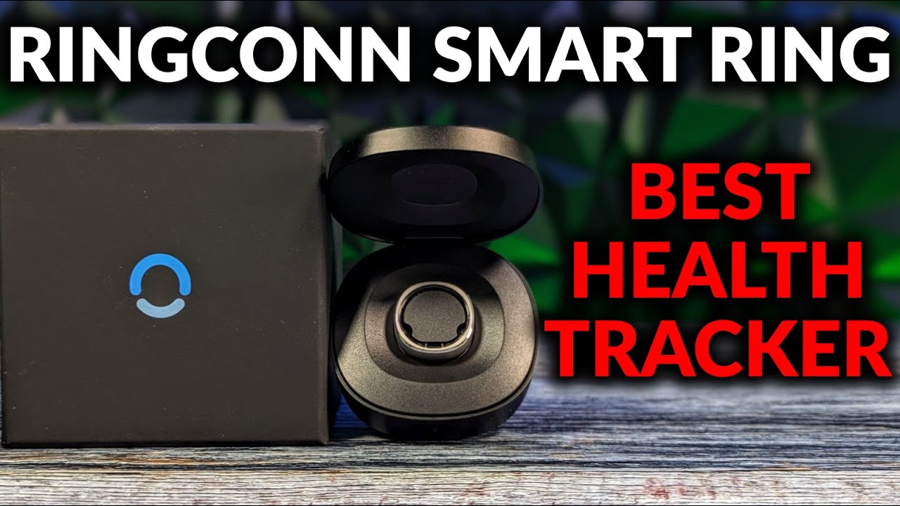 RingConn Smart Ring Active Tracker with 24HR HR/Blood  Oxygen/Temperature/Stress Data: Quick Review 