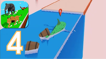 Animal Transform Race Epic Race 3D All Level Gameplay Level 31~40 (Android ,iOS)