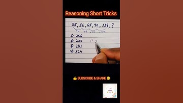 Reasoning Short Tricks| SSC GD Reasoning| Number Series| Reasoning Questions| #ssc #allexam #rrbntpc