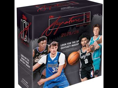 zo33 BGBPB 2025-26 TOPPS SIGNATURE CLASS MEGA BOX BREAKS BROG
