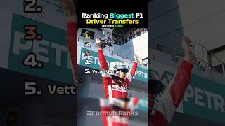 Ranking F1 Driver Transfers! 🤝