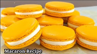 easy macaron recipe | French macaron recipe | how to make macaron at home |
