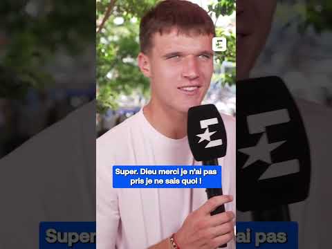 😅🍬 Les joueurs devinent le goût de nos dragibus spéciaux #usopen #shorts