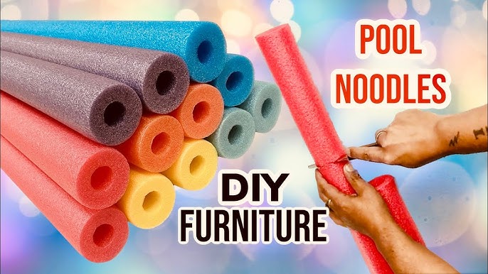 How to make giant pencils out of dollar store pool noodles! – oh yay studio  – Color + Painting + Making + Everyday celebrating