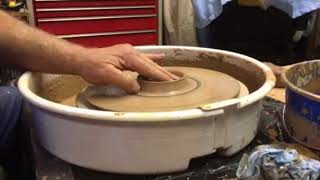 Home made pottery wheel works