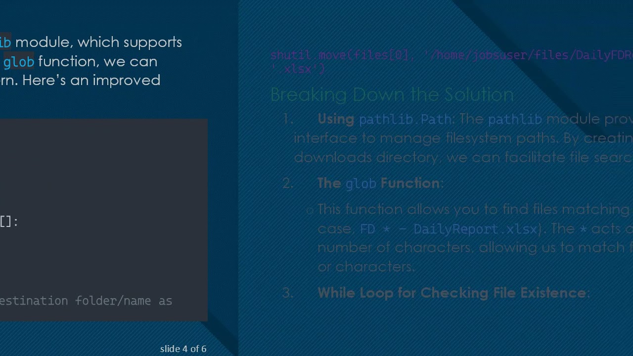 How to Check and Move Files in Python with Dynamic Names Using os.path.exists and shutil.move