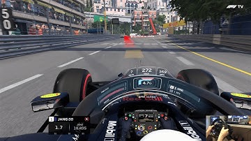 F1 2020 GAME MONACO TIME TRIAL FASTEST LAP : ASTON MARTIN RED BULL RACING