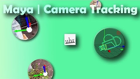 Maya: Camera Tracking with the iPad Lidar Scanner