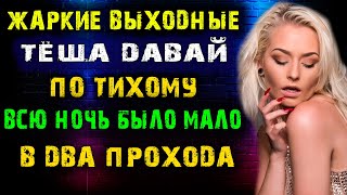 ЖАРКИЕ ВЫХОДНЫЕ С ЖЕНОЙ И ТЁЩЕЙ НА ДАЧЕ - Аудио Рассказ