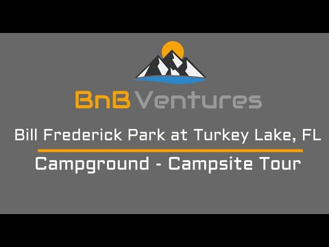 Bill Frederick Park At Turkey Lake Orlando, FL - Campsite Tour