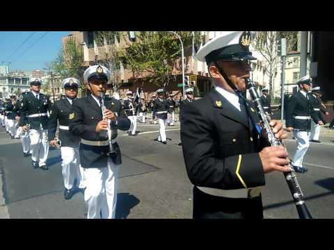 Escuela Naval "Arturo Prat" 18 de septiembre - himno c.i.m