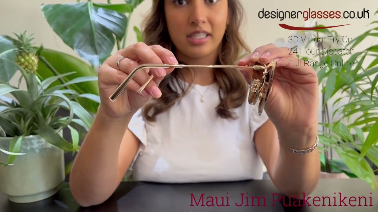 NWT Ladies Maui Jim PUAKENIKENI Shiny Gold POLARIZED Rose Sunglasses ?️ Give a Love-Worthy View | Live Aloha Blog from Maui Jim main image 3