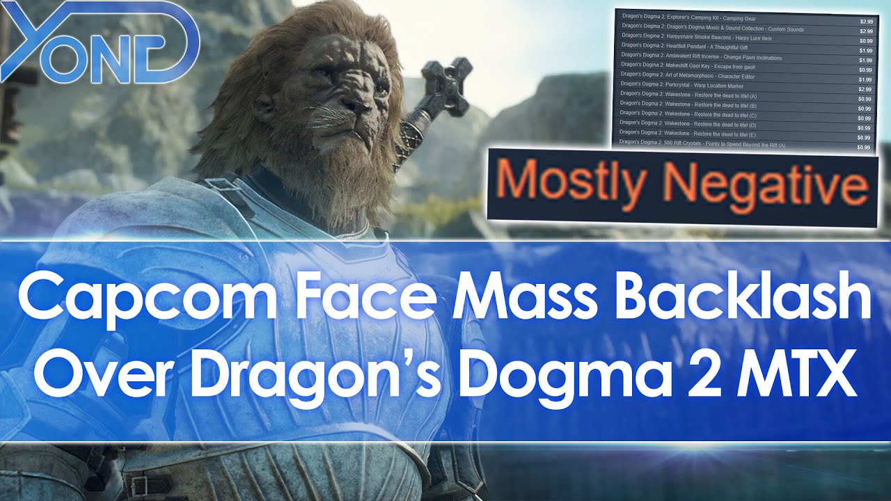 Capcom face mass backlash over controversial Dragon’s Dogma 2 microtransactions