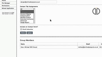 How To Restrict Mura CMS Menu Options