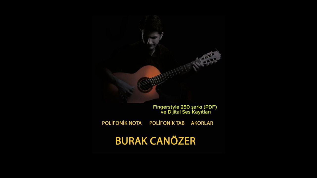 Fingerstyle Gitar Nota ve Tab Repertuarı
