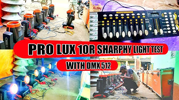 Pro Lux 10R Sharphy Light Testing !! Dj Pankaj Chandankiyari !! Pankaj Dj Chandankiyari