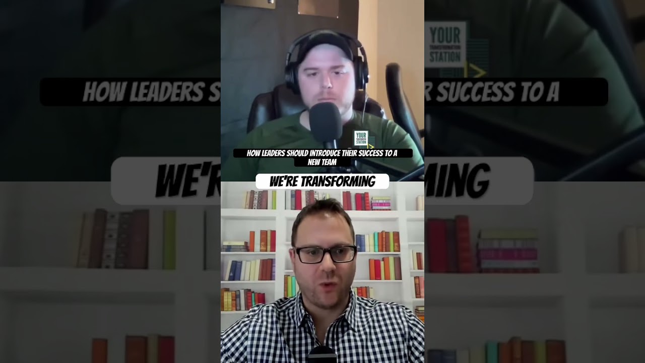 How Leaders Should Introduce Their Success to a New Team