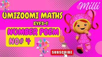 UMIZOOMI MATHS: Learning Numbers For Preschoolers| Number Rhyme| Introduction to Number 4|EYFS-1|17