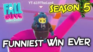 Fall Guys: Ultimate Knockout - Season 5: The Funniest Win I Have Ever Had!