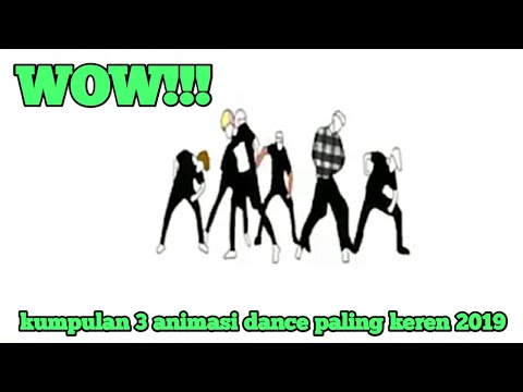 kumpulan 3 animasi  dance  paling keren  2021 YouTube