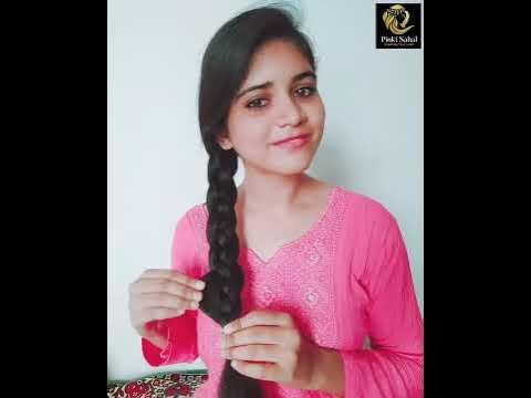  braid hairstyle | 4 strand braid hair | short video | hair hack ...