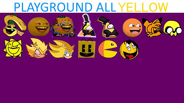 FNF Character Test | Gameplay VS My Playground | ALL Yellow Test