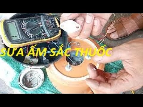 Cách Sửa Ấm Sắc Thuốc Điện,Chi Tiết Các Pan Bệnh Từ A Tới Z(Ai Cũng Làm Được)